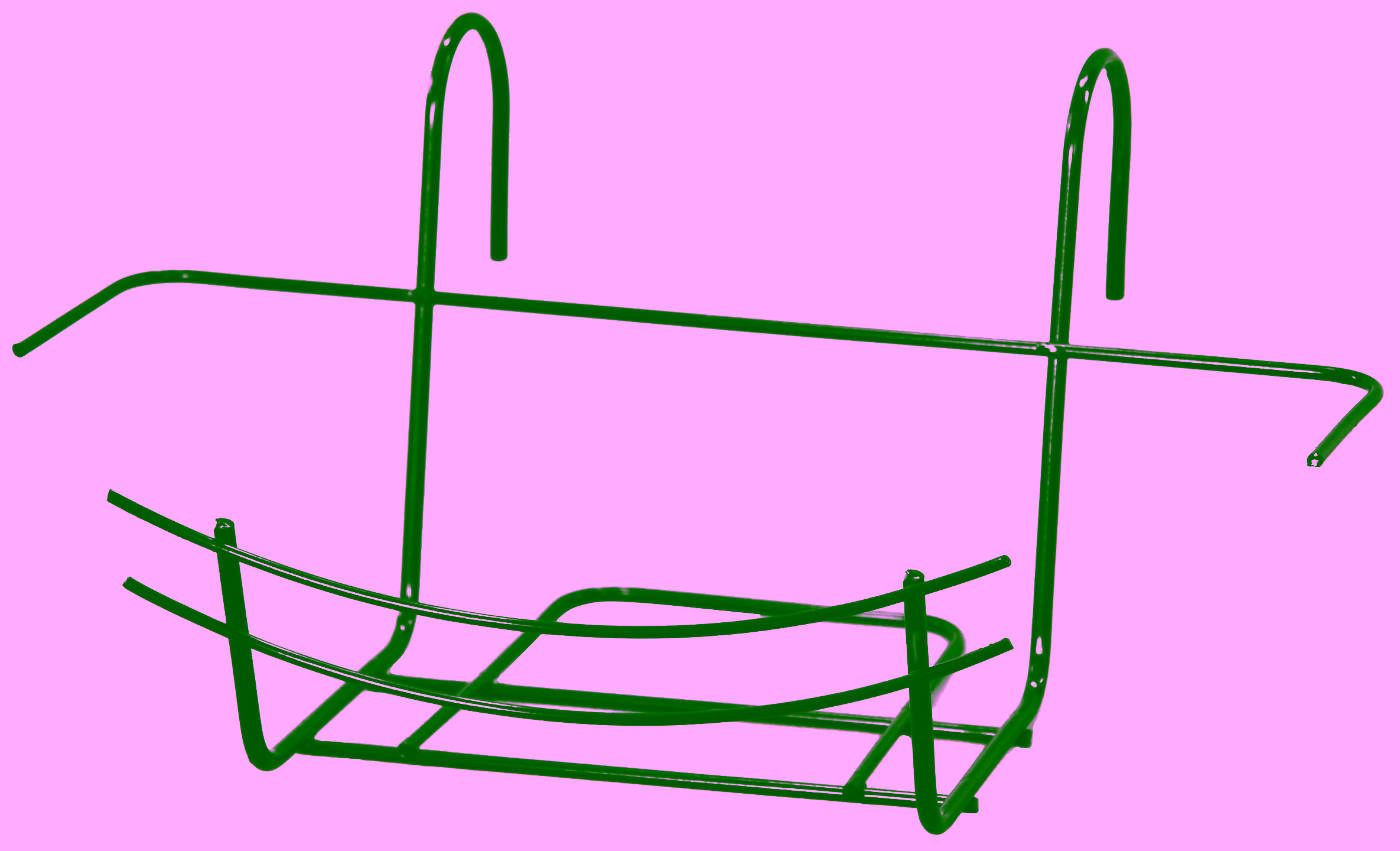 Uchwyt balkonowy, kosz na skrzynkę balkonową 40 cm. Model 73